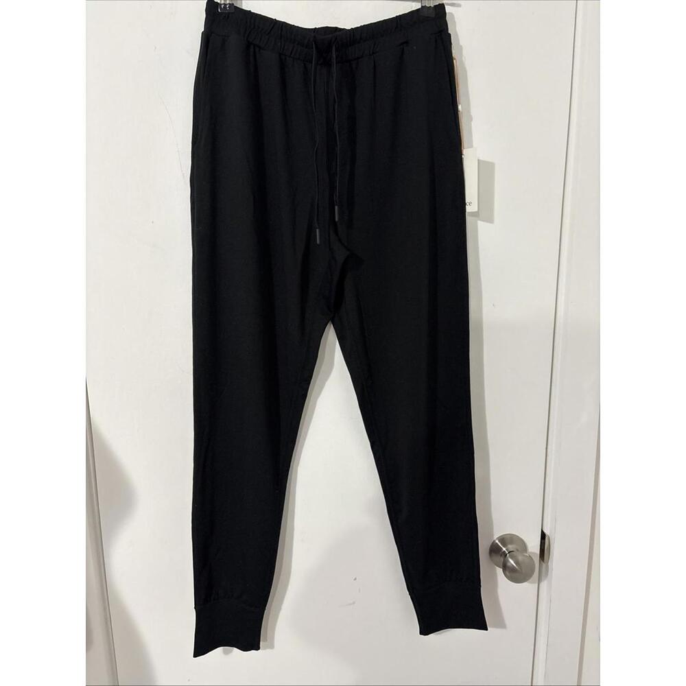 Quince Women’s S Black Flow knit Performance Joggers Casual Lounge NWT NEW - Picture 3 of 9